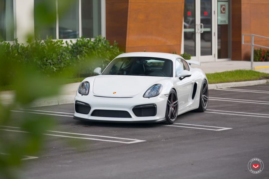 Porsche 718 Cayman GT4 on Vossen Wheels (HC-1) '2017